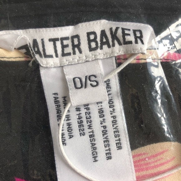 Walter Baker Floral Paradise Sarong Grand Magnolia Scarf Dress Skirt One Size - Picture 7 of 9